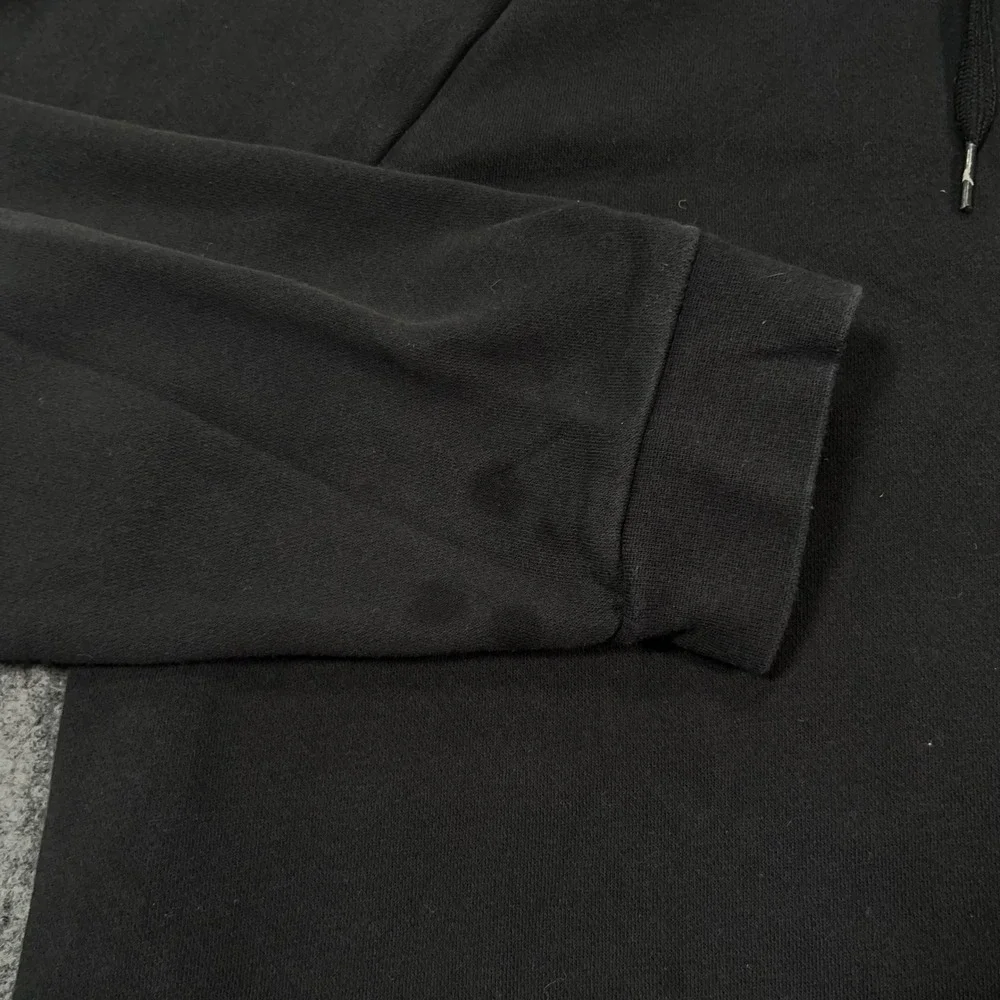 Jordan Jumpman Air Full Zip Hoodie Men XL Fleece Raglan Black StreetWear Hip Hop